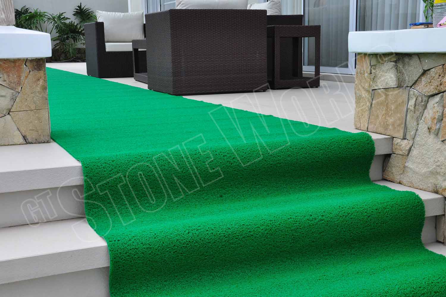 PVC BRIGHT GREEN